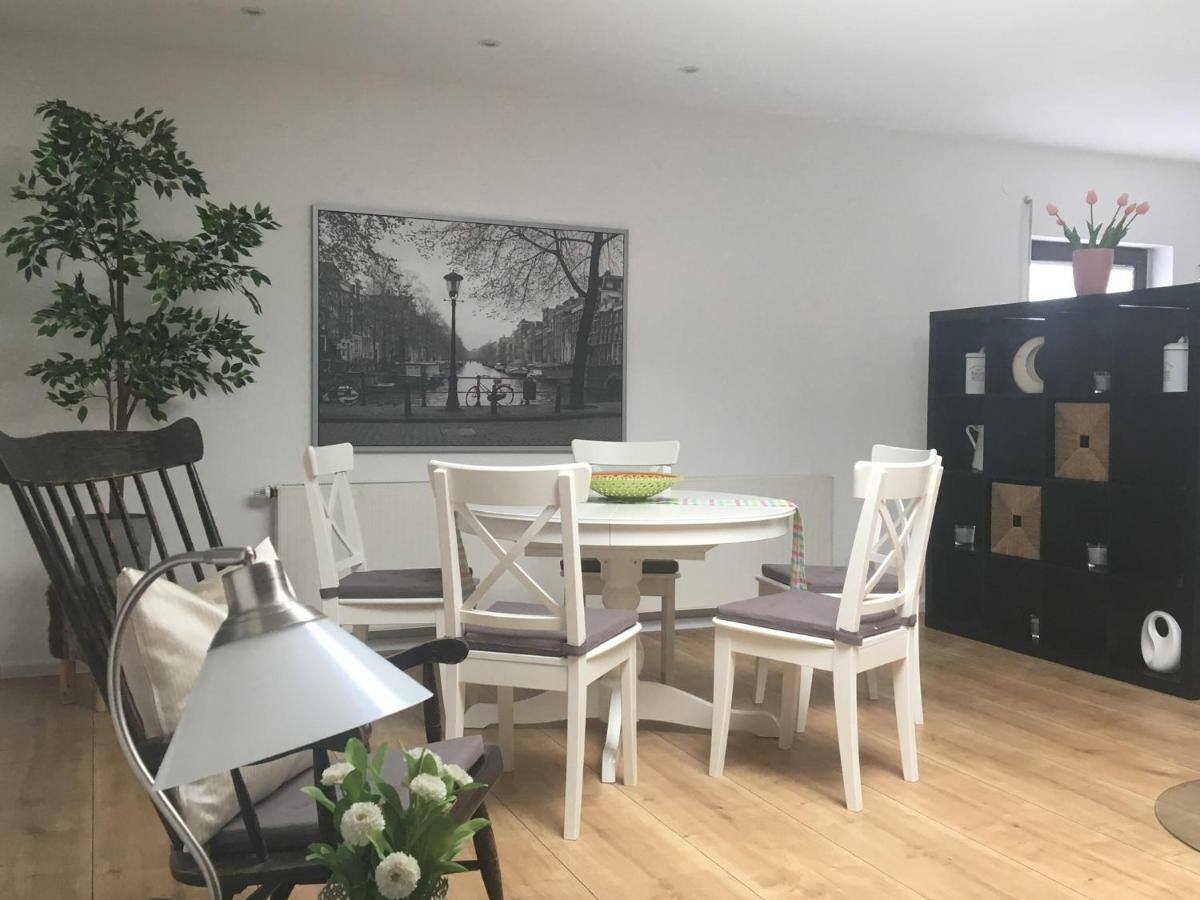 Ferienwohnung Tulpenweg Mit Kaminofen ハイガー エクステリア 写真